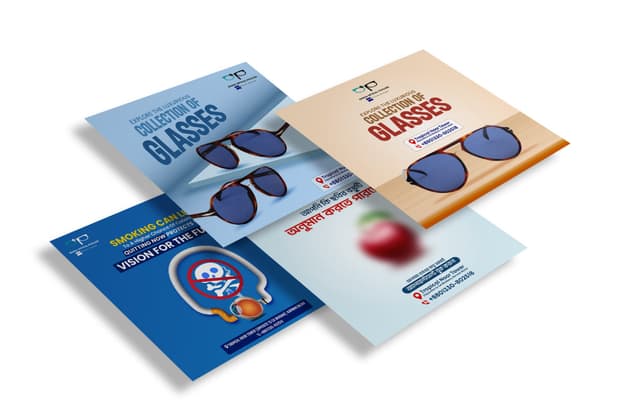 Dhaka Optical Pavilion print campaign