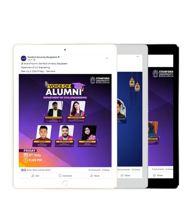 Stamford University Bangladesh Voice of Alumni campaign