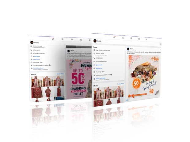 Shelai Facebook page management